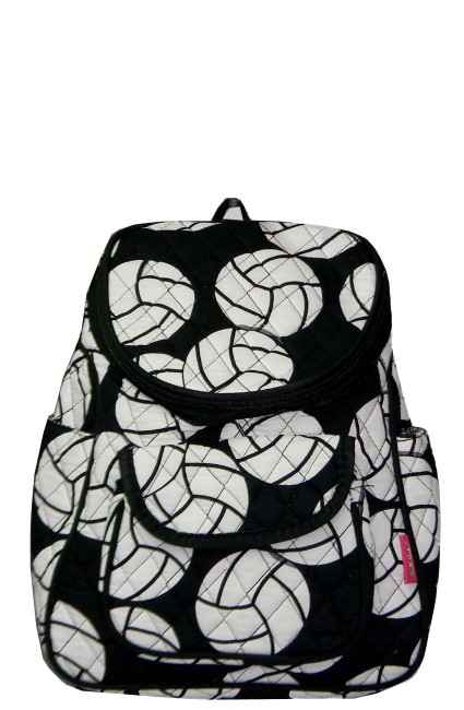 Quilted Backpack-VOY286/BK